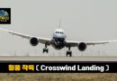 횡풍착륙 crosswind landing